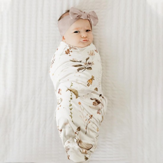 GRSSDER Baby Blankets Super Soft Jersey Knit Swaddle Blanket for Baby Girls and Boys, Double Layer Receiving Blankets 34 x 44 Inches Extra Large for Baby Show Gift, Cute Duck