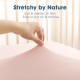 GRSSDER Stretch Ultra Soft Jersey Knit Fitted Crib Sheets Set 2 Pack, Universal Fitted Most Crib Mattress Pads Safe and Snug, Breathable Crib Fitted Sheet for Baby