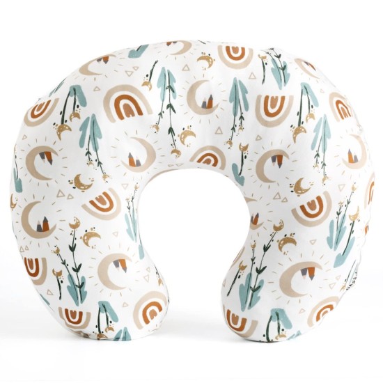 GRSSDER Nursing Pillow Cover Stretchy Minky Removable Nursing Covers for Breastfeeding Pillows, Ultra Soft Comfortable Slipcover for Boy and Girls