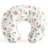 GRSSDER Nursing Pillow Cover Stretchy Minky Removable Nursing Covers for Breastfeeding Pillows, Ultra Soft Comfortable Slipcover for Boy and Girls