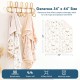 GRSSDER Baby Blankets Super Soft Stretchy Jersey Knit Swaddle Blanket for Baby Girls, Stylish Double Layer Receiving Blankets 34 x 44 Extra Large for Swaddling