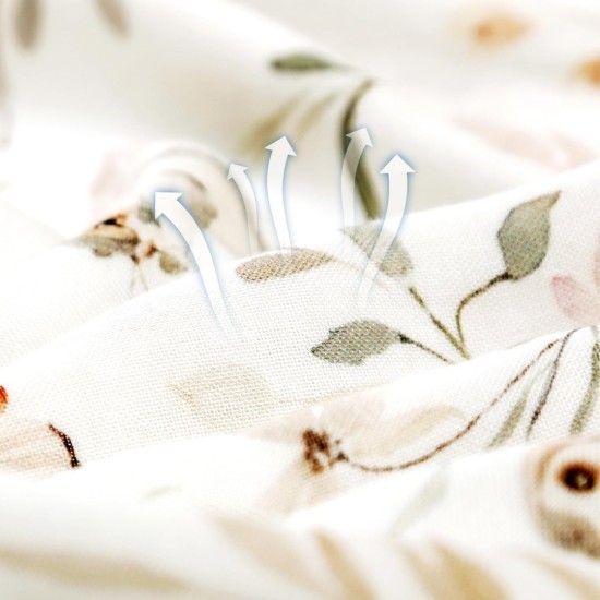 GRSSDER Muslin Cotton Quilt Blanket - Silky Soft and Breathable Baby Blanket Quilt, Oversized Muslin Blankets for Newborns, Toddlers & Kids, 6 Layers Reversible Design for All Seasons